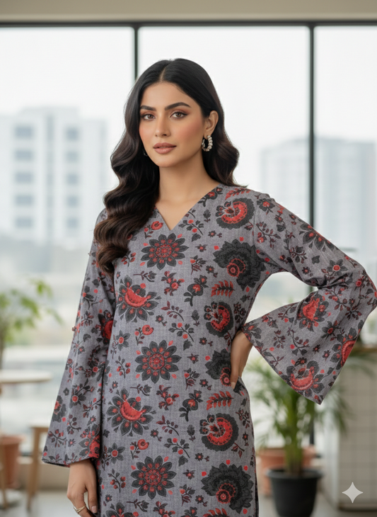 Heer By HarbonStone | 2-Piece Premium Printed Collection - Unstitched