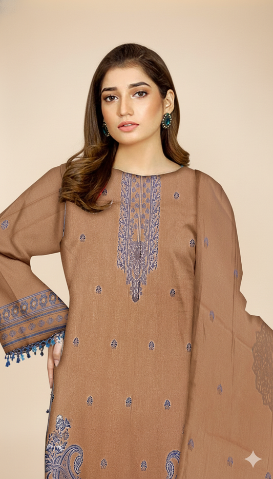 Krd-015- Karandi Barosha | 3 Piece suits