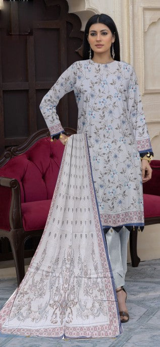Krd-007 - Dyed Karandi | 3 Piece