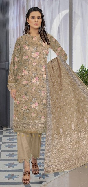 Krd-008 - Dyed Karandi | 3 Piece