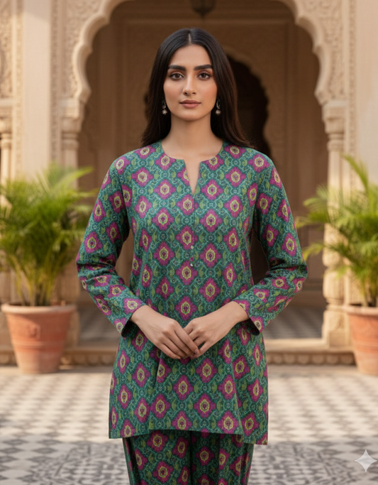 Heer By HarbonStone | 2-Piece Premium Printed Collection - Unstitched