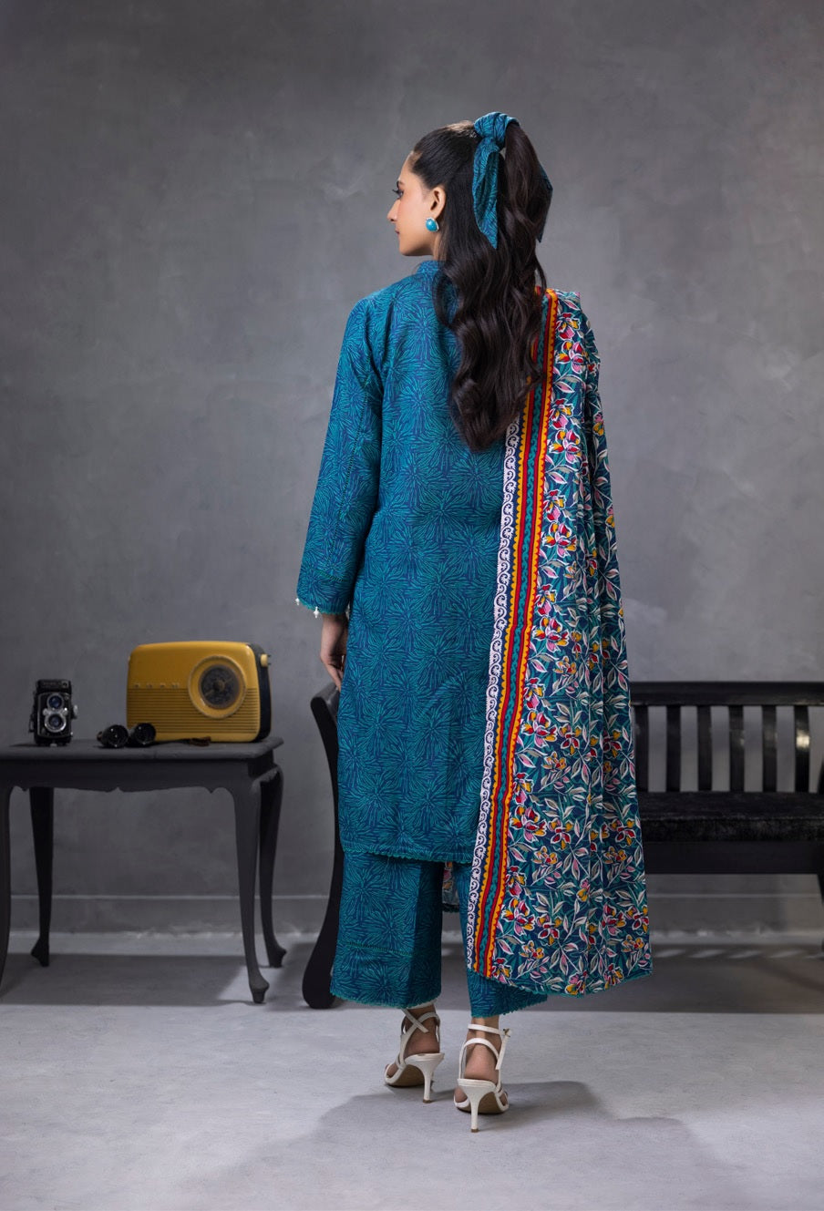 Khd-001- Women Khadar Suit | 3 Piece