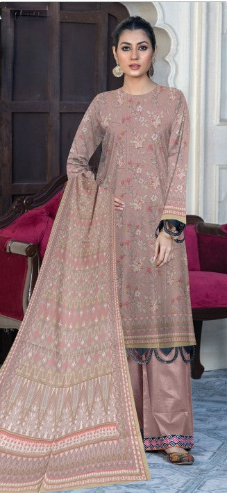 Krd-002 - Dyed Karandi | 3 Piece