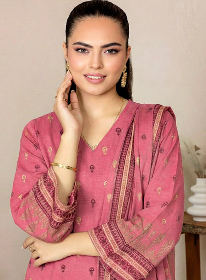 Lwn-003 - Lawn  Baanadora  | 3 Piece suits