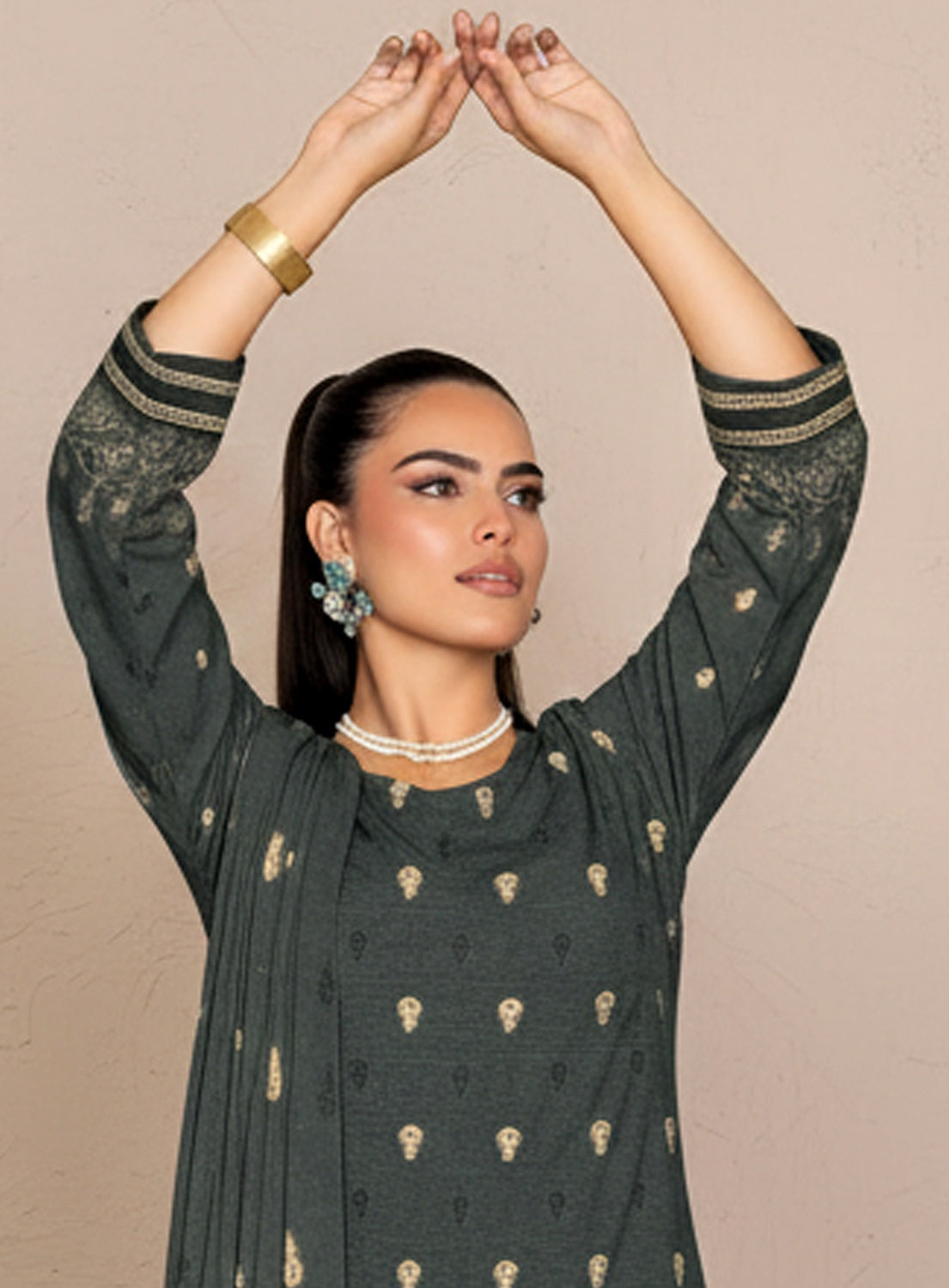 Lwn-006 - Lawn  Baanadora  | 3 Piece suits