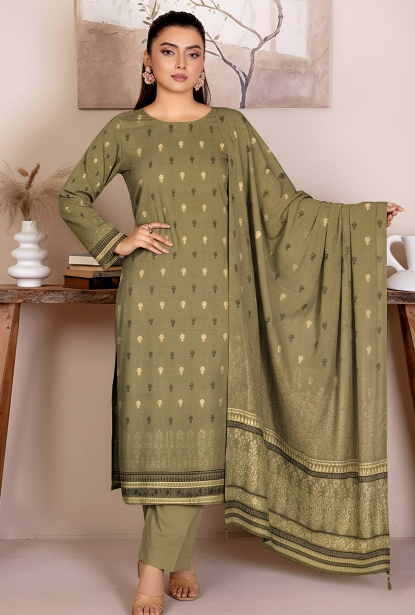 Lwn-002- Lawn  Baanadora  | 3 Piece suits