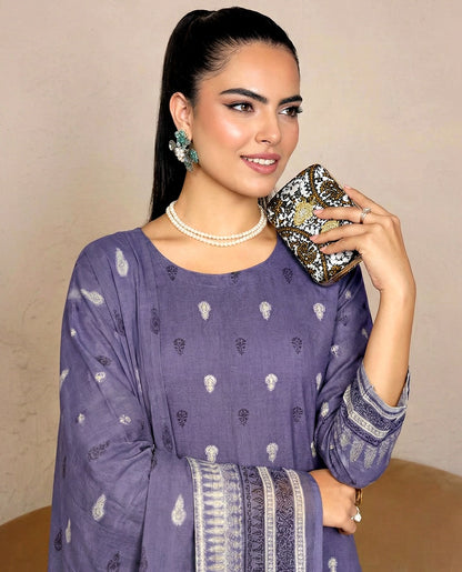 Lwn-001- Lawn  Baanadora  | 3 Piece suits