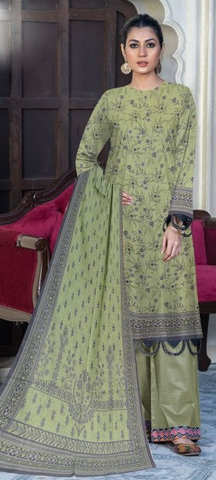 Krd-004 - Dyed Karandi | 3 Piece