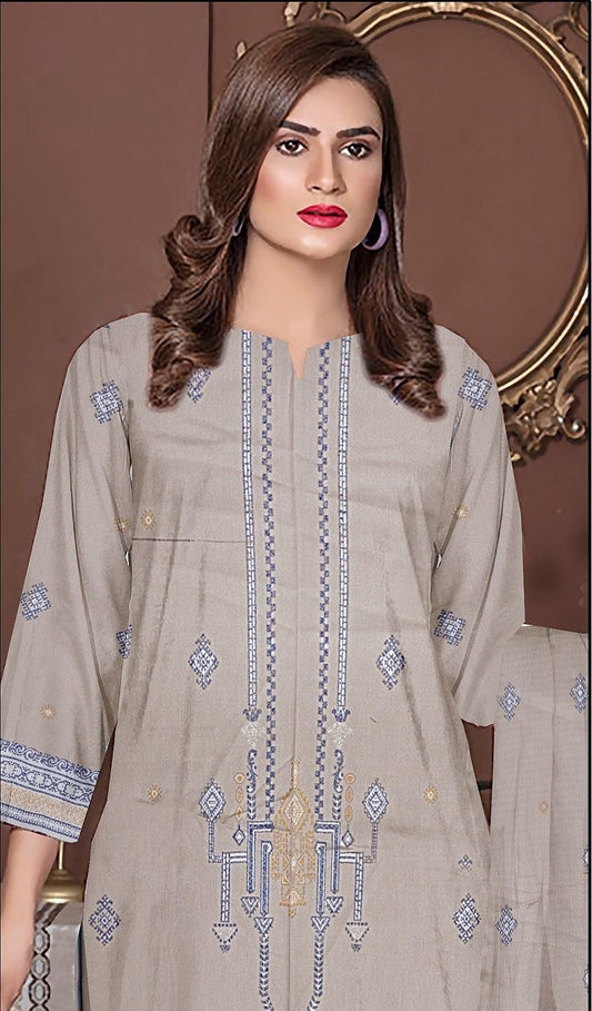 Krd-014- Karandi Barosha | 3 Piece suits