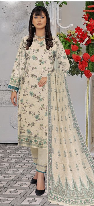 Krd-009 - Dyed Karandi | 3 Piece
