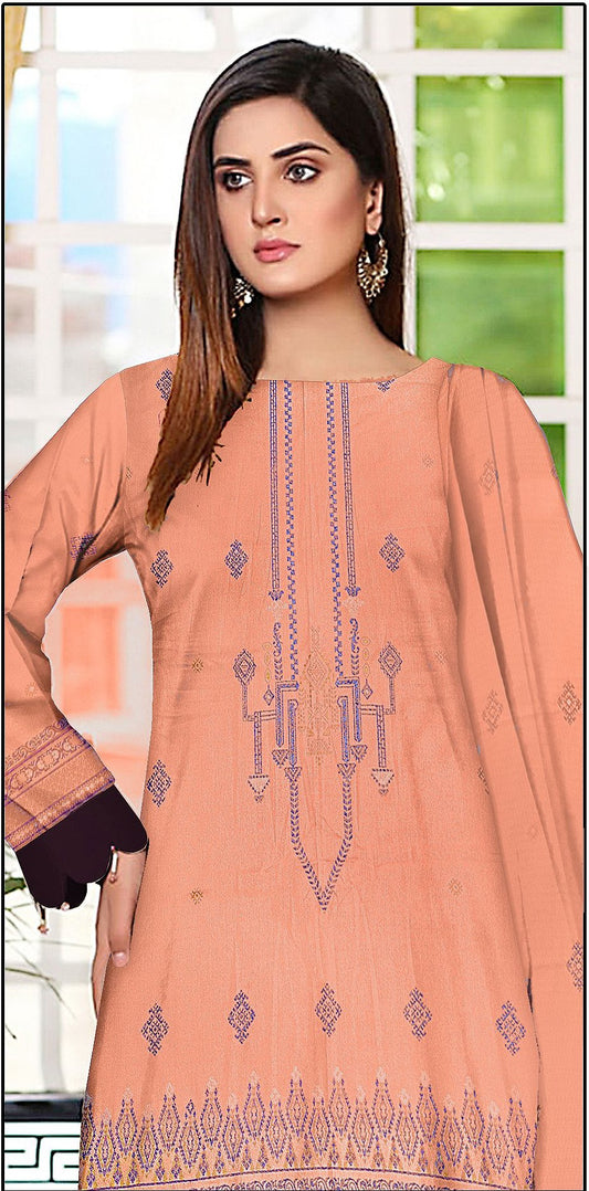 Krd-017- Karandi Barosha | 3 Piece suits