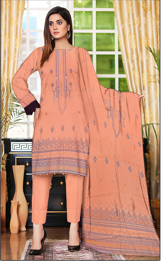 Krd-017- Karandi Barosha | 3 Piece suits