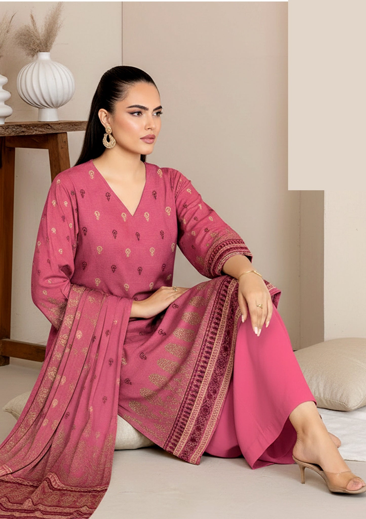 Lwn-003 - Lawn  Baanadora  | 3 Piece suits