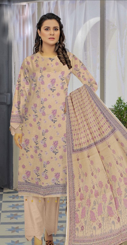 Krd-001-Dyed Karandi | 3 Piece