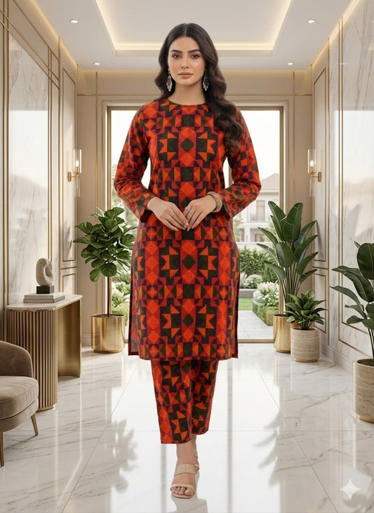 Heer By HarbonStone | 2-Piece Premium Printed Collection - Unstitched