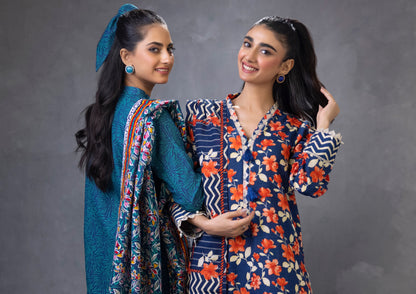 Khd-001- Women Khadar Suit | 3 Piece