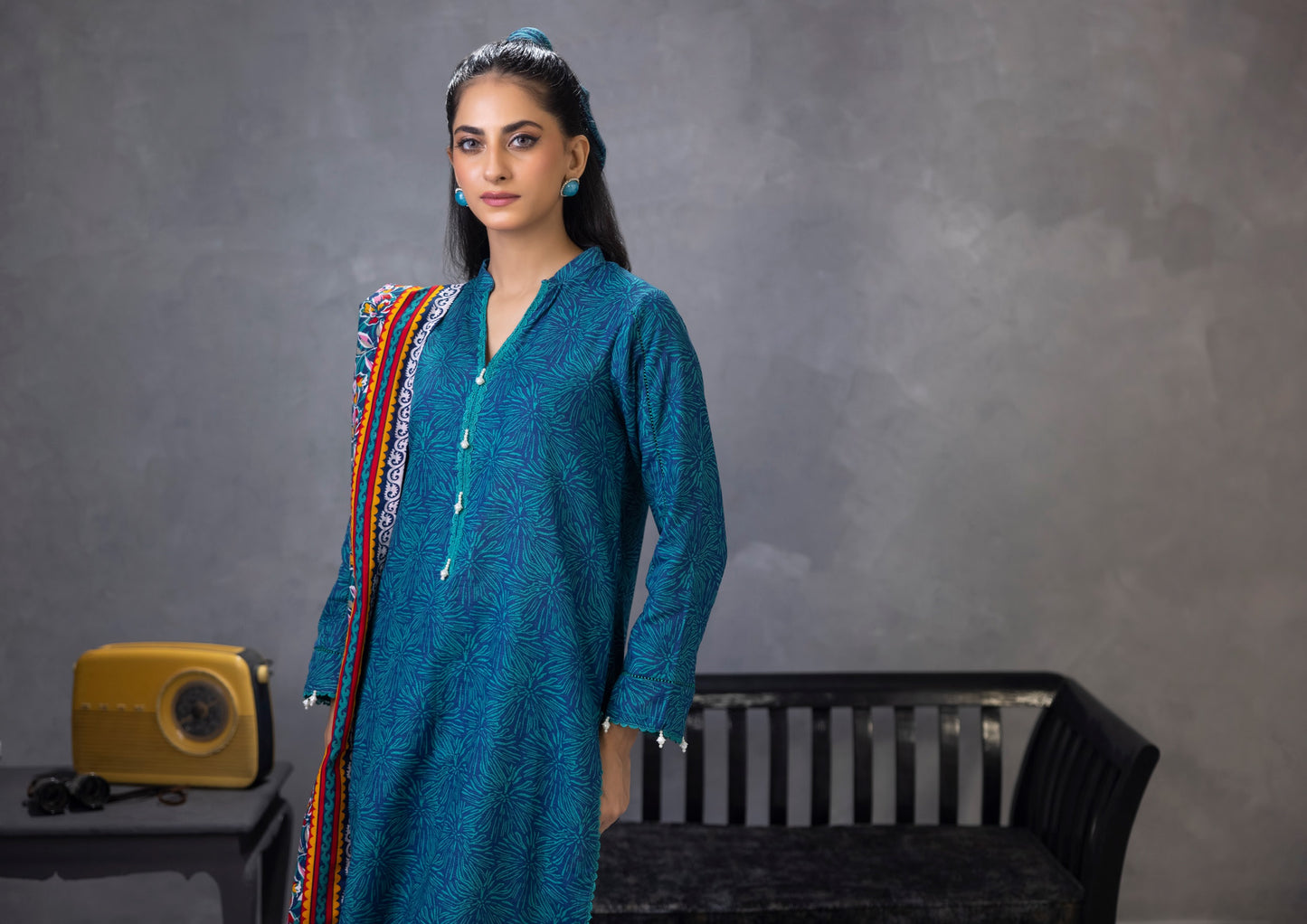 Khd-001- Women Khadar Suit | 3 Piece