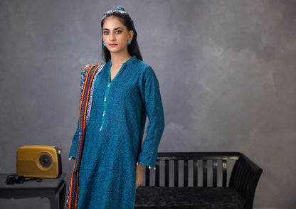 Khd-001- Women Khadar Suit | 3 Piece