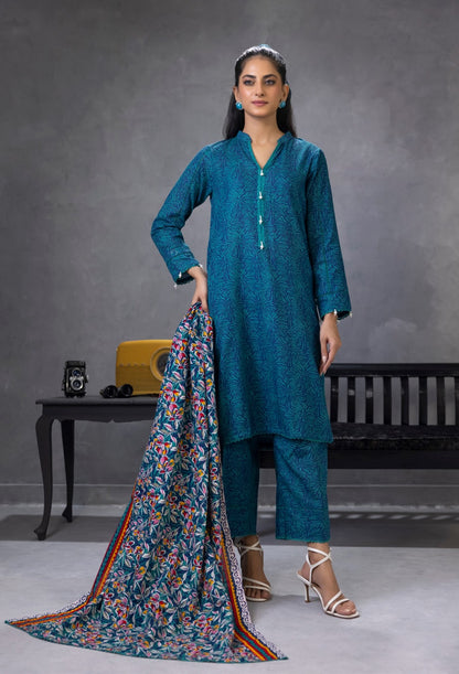 Khd-001- Women Khadar Suit | 3 Piece